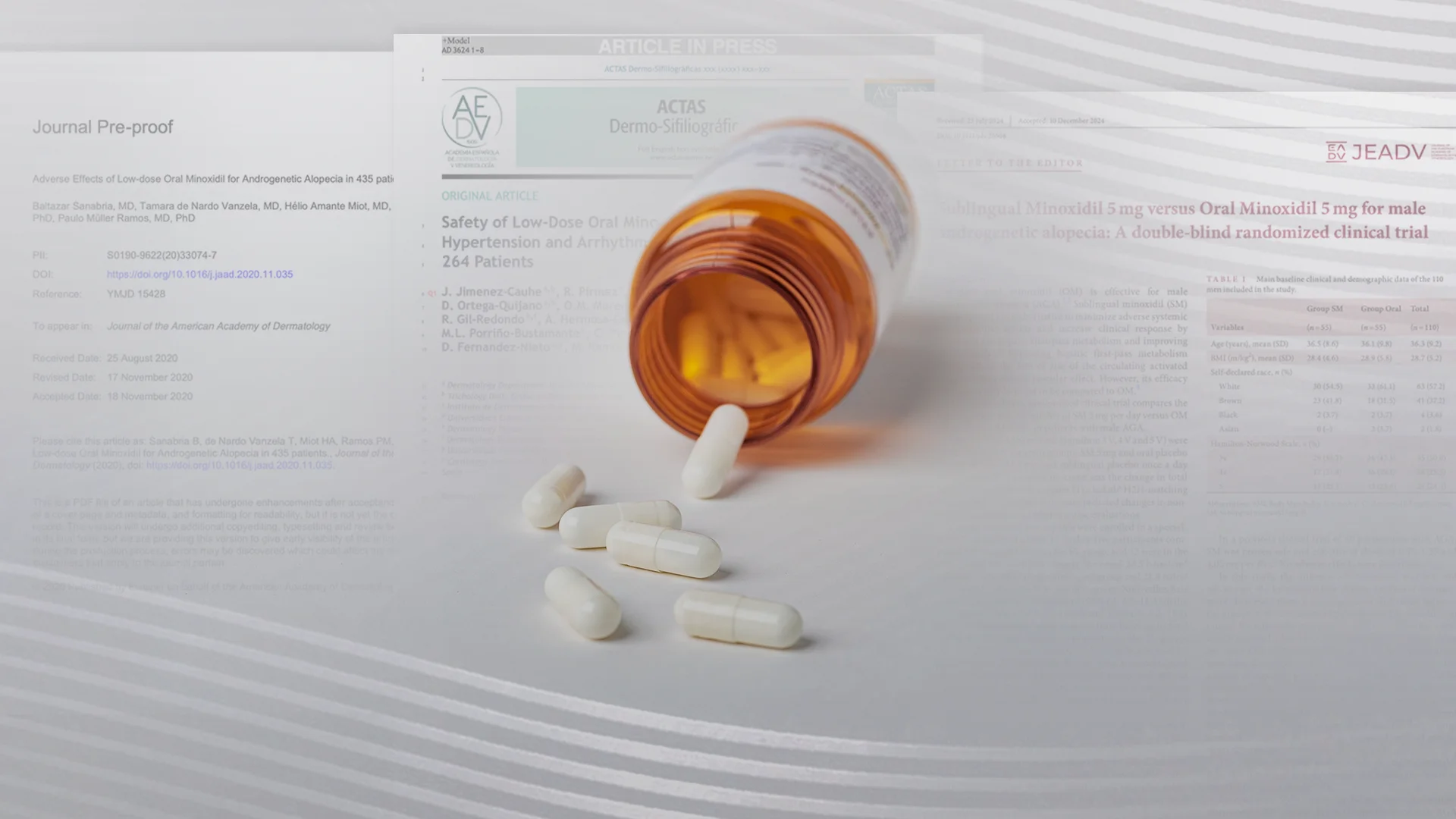 Oral minoxidil medication for hair growth